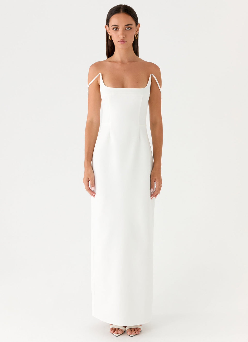 Aralyn Maxi Dress - White