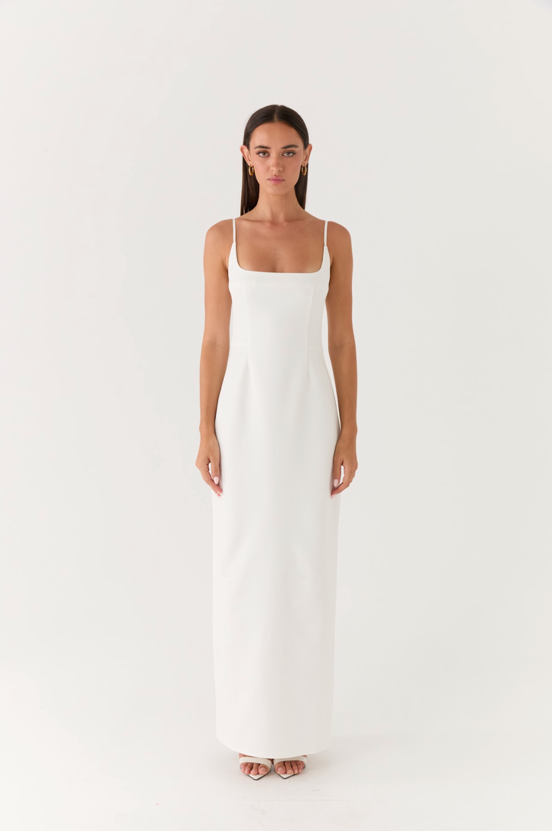 Aralyn Maxi Dress - White